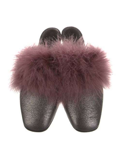 Alexander McQueen Leather Mules