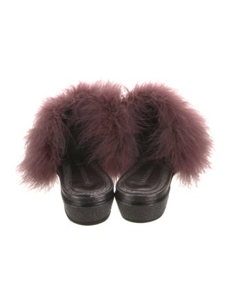 Alexander McQueen Leather Mules