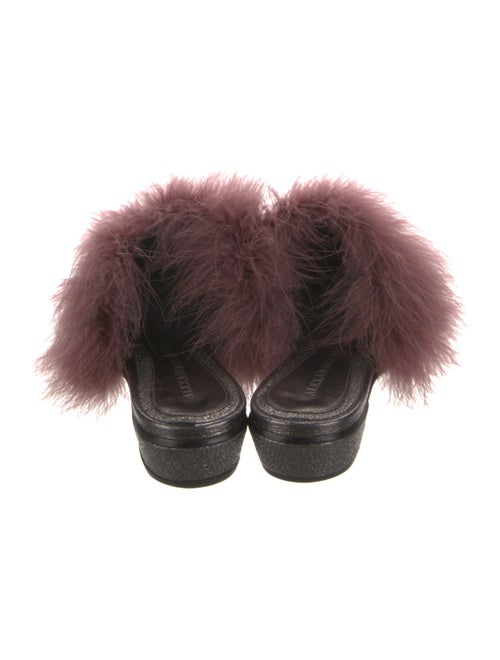 Alexander McQueen Leather Mules