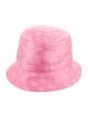 Alexander McQueen Pink Pattern Bucket Hat S