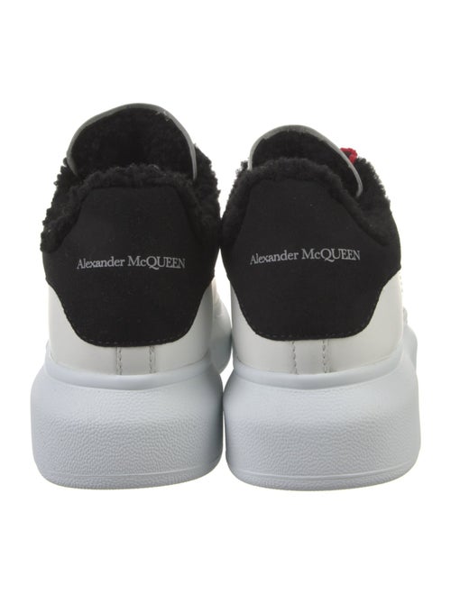 Alexander McQueen Spike Accents Leather Sneakers