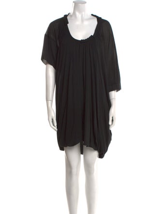 Alexander McQueen Silk Mini Dress