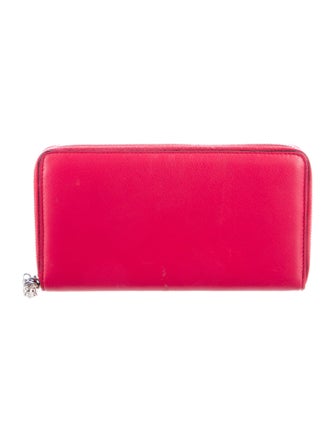 Alexander McQueen Skull Leather Continental Wallet
