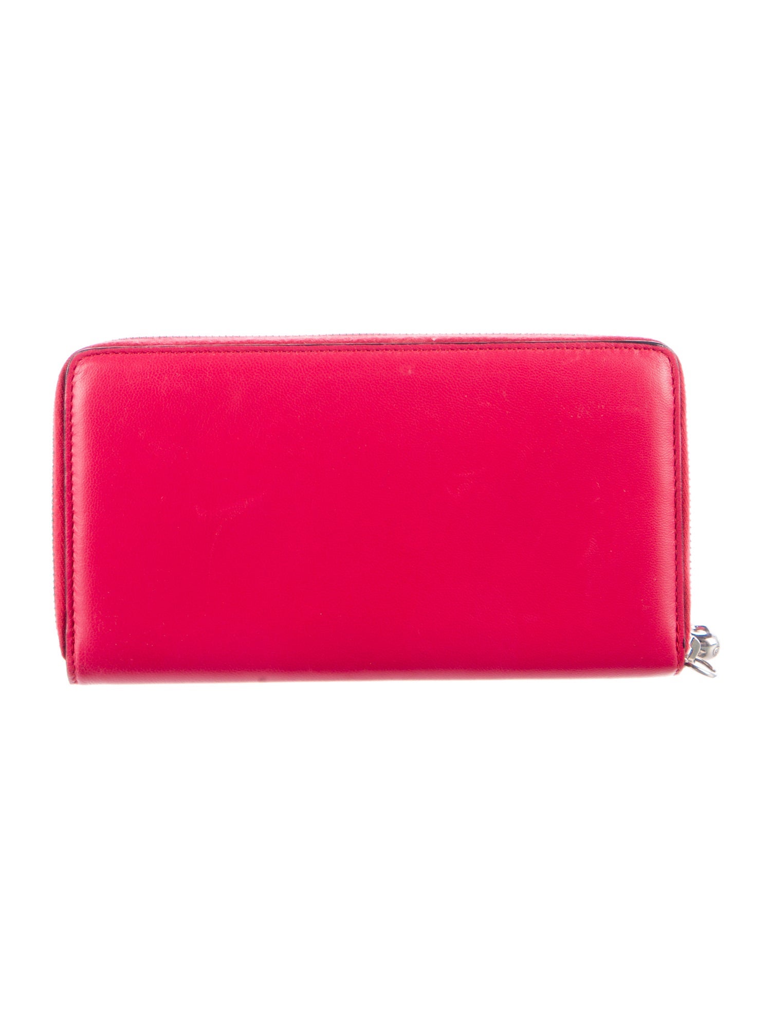 Alexander McQueen Skull Leather Continental Wallet