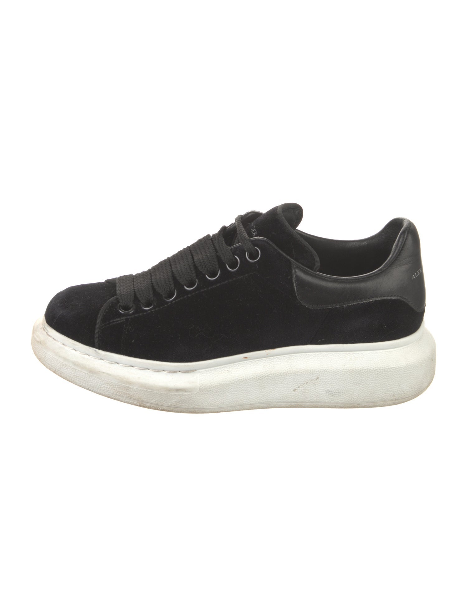 Alexander McQueen Velvet Sneakers