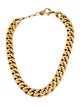 Alexander McQueen Curb Link Chain Necklace