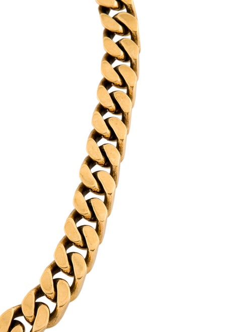 Alexander McQueen Curb Link Chain Necklace