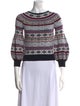 Alexander McQueen Silk Striped Sweater
