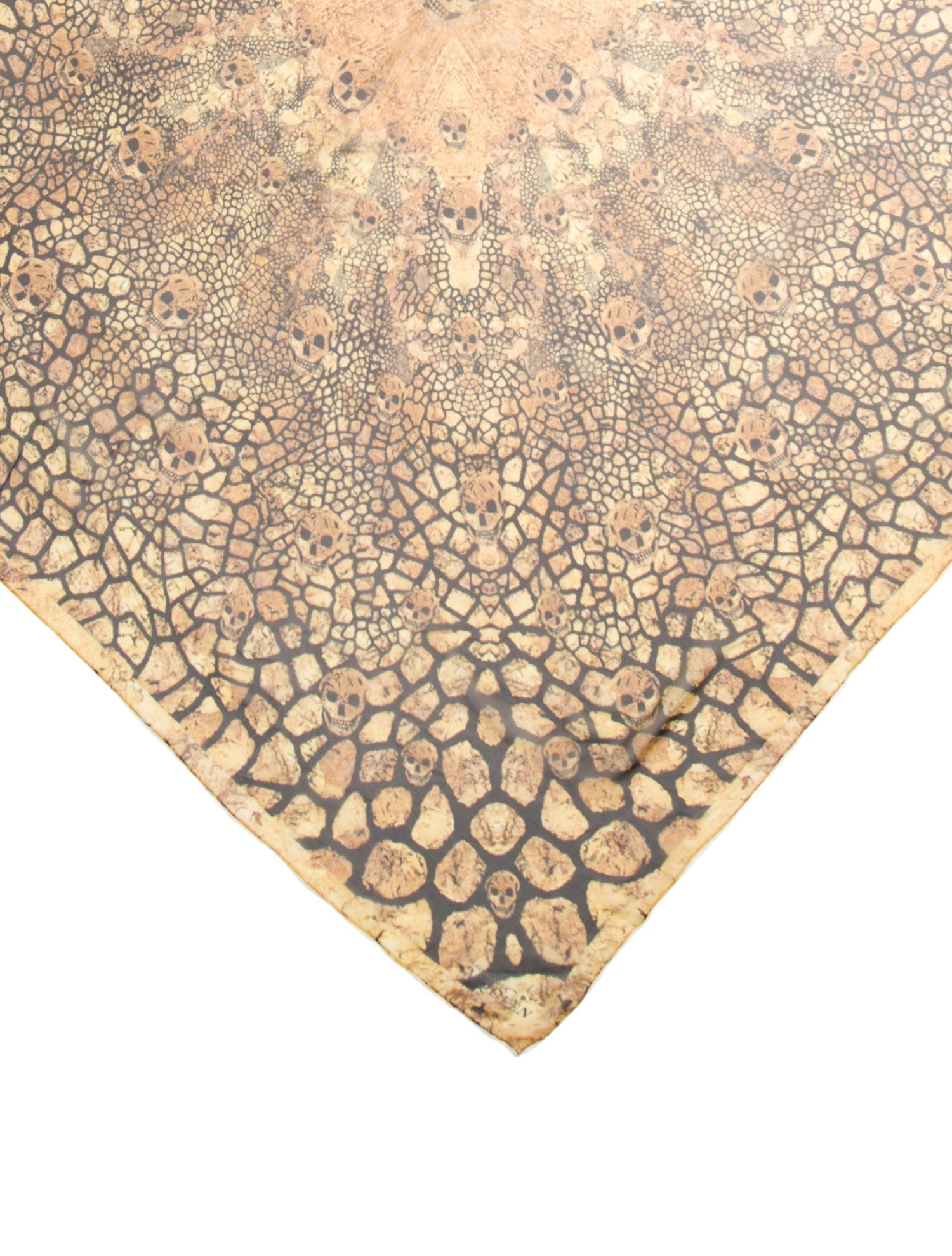 Alexander McQueen Silk Printed Scarf