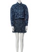 Alexander McQueen Printed Skirt Suit