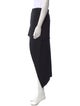 Alexander McQueen Wool Midi Length Skirt