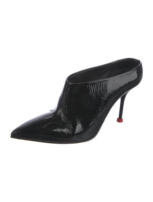 Alexander McQueen Patent Leather Mules