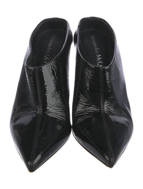 Alexander McQueen Patent Leather Mules