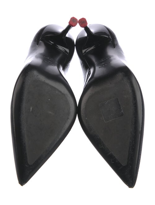 Alexander McQueen Patent Leather Mules