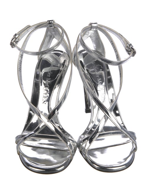 Alexander McQueen Patent Leather Sandals