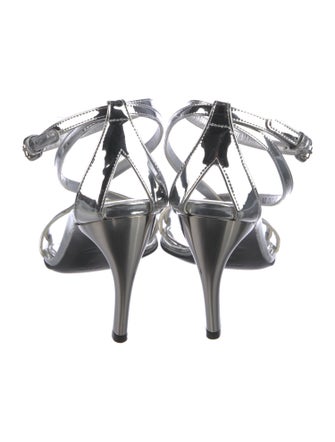 Alexander McQueen Patent Leather Sandals