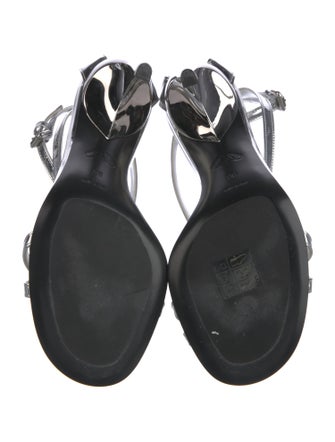 Alexander McQueen Patent Leather Sandals