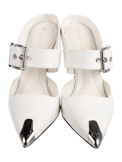 Alexander McQueen Leather Mules