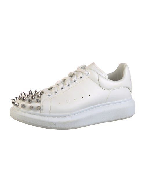 Alexander McQueen Leather Studded Accents Chunky Sneakers