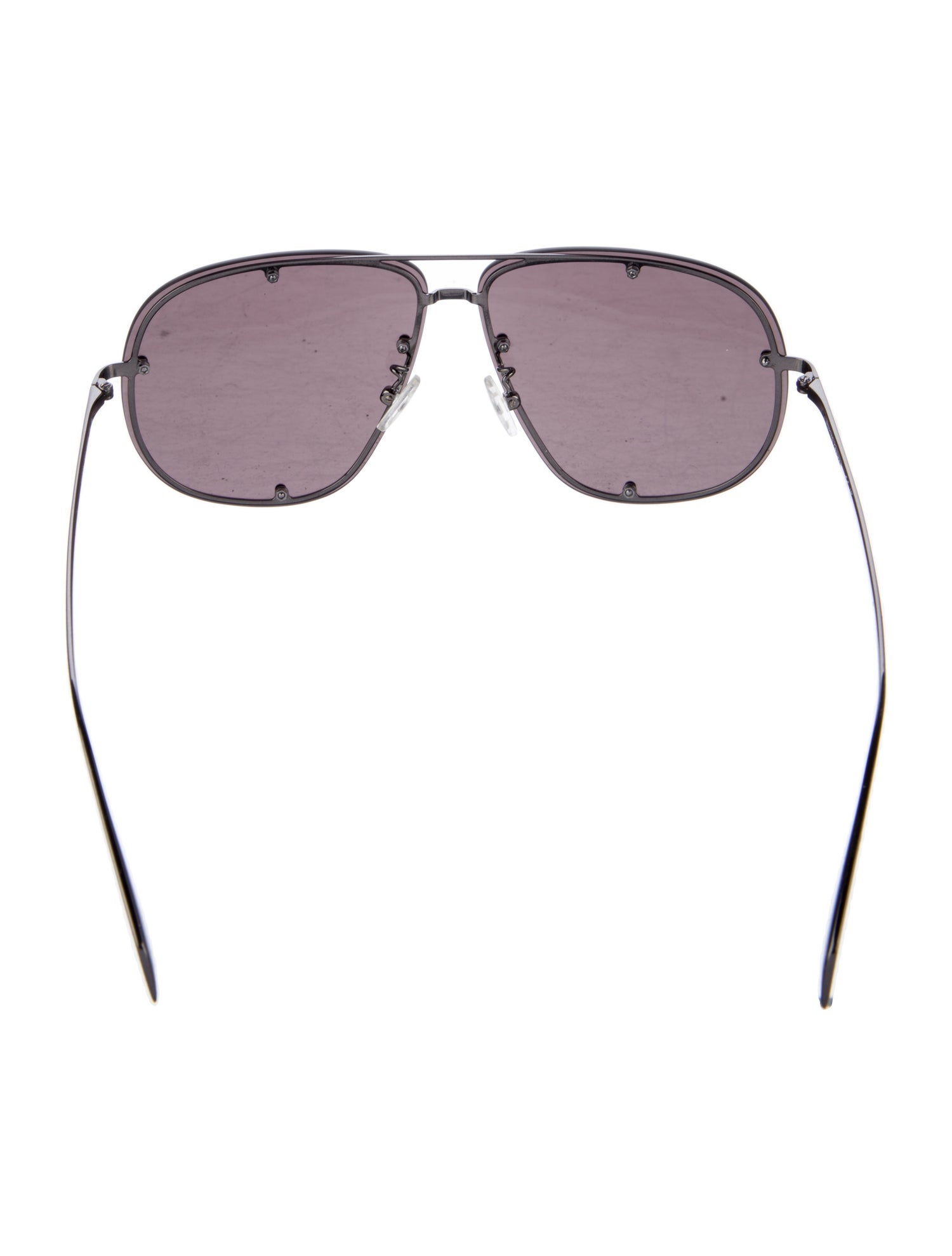 Alexander McQueen Aviator Tinted Sunglasses