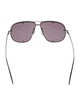 Alexander McQueen Aviator Tinted Sunglasses