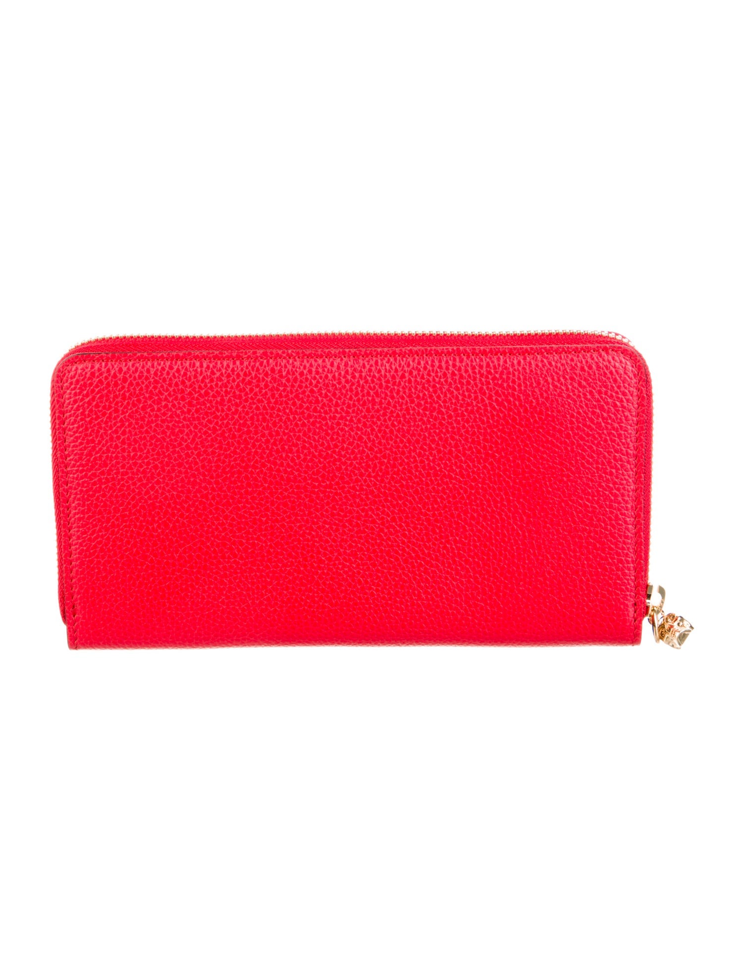 Alexander McQueen Skull Leather Continental Wallet w/ Tags