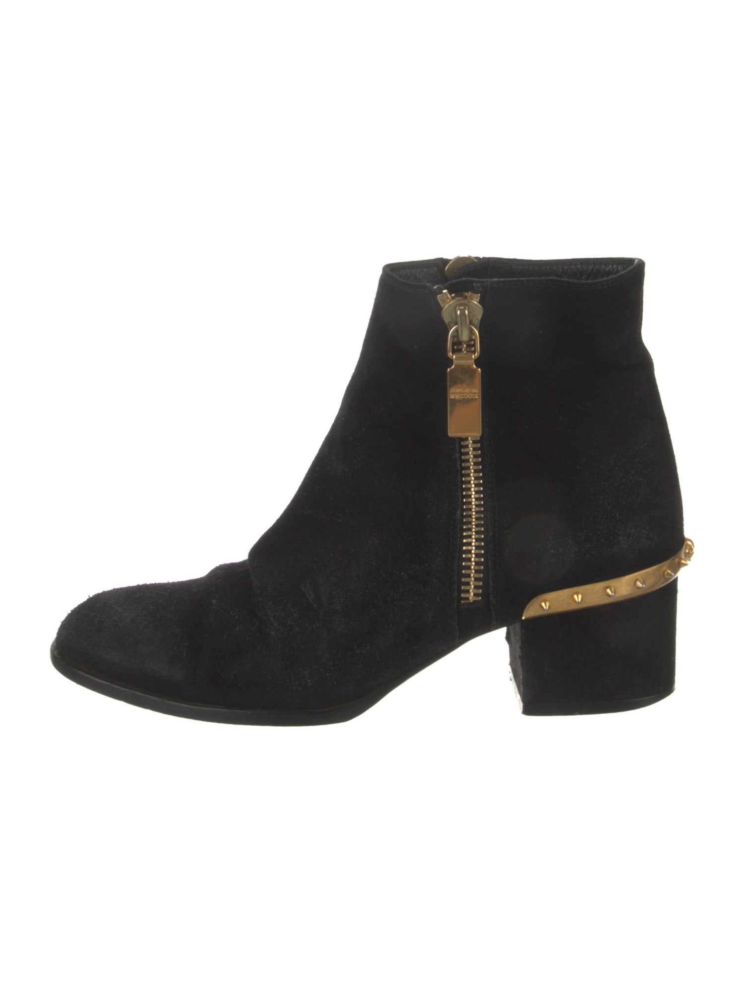 Alexander McQueen Skull Suede Boots