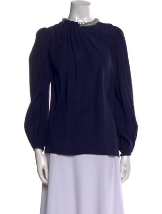 Alexander McQueen 2019 Silk Blouse