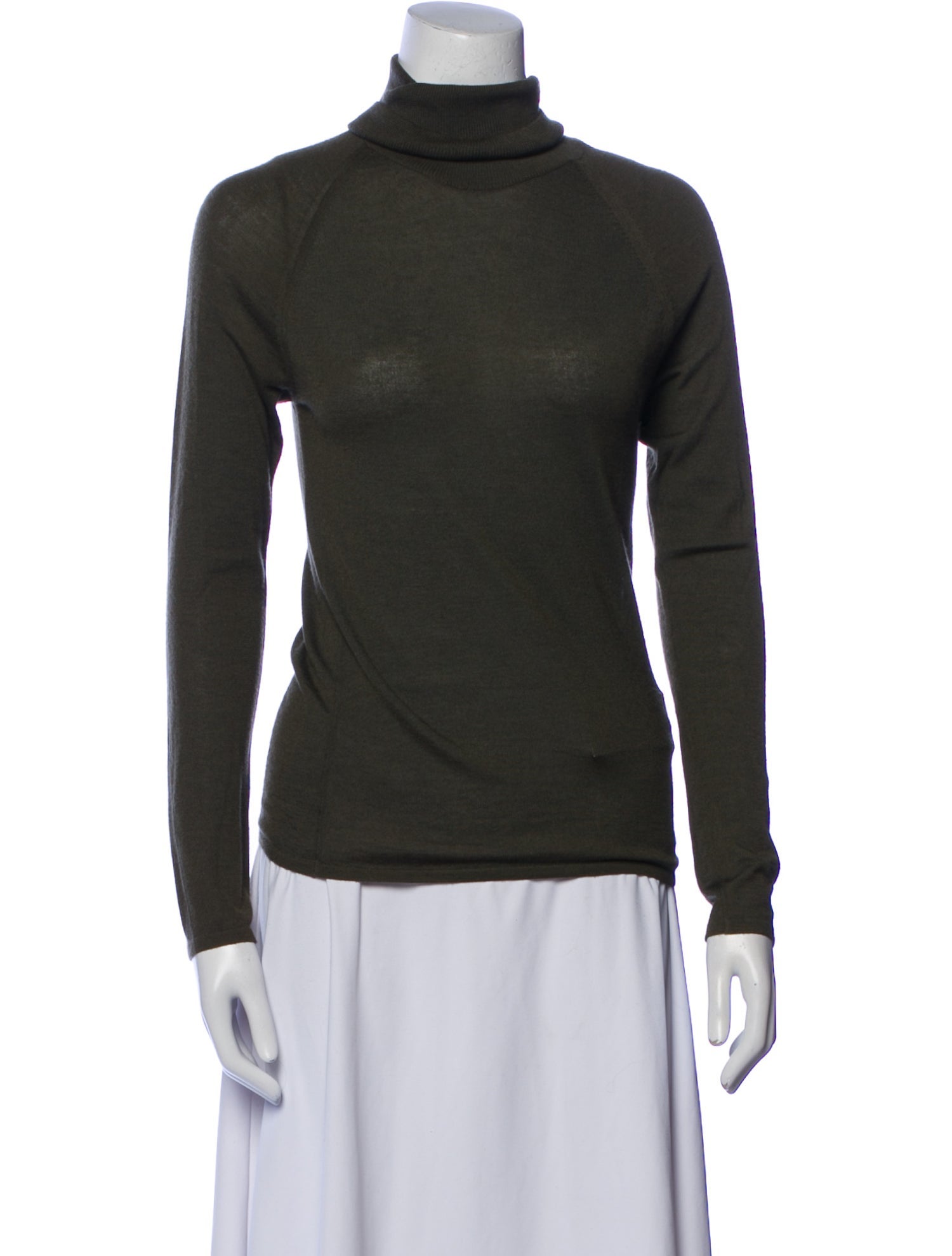 Alexander McQueen Cashmere Turtleneck Top