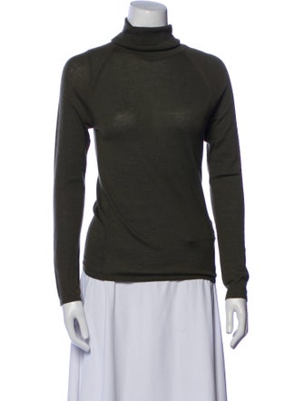 Alexander McQueen Cashmere Turtleneck Top