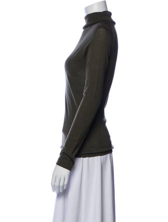 Alexander McQueen Cashmere Turtleneck Top