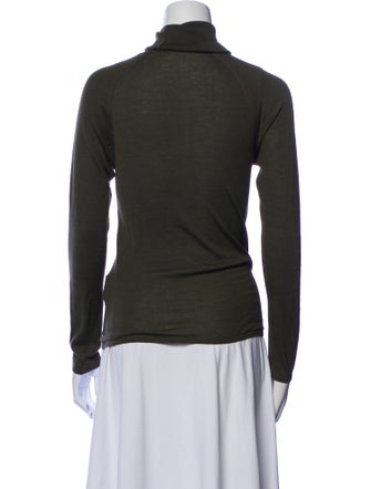 Alexander McQueen Cashmere Turtleneck Top