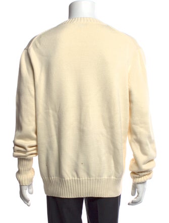 Alexander McQueen Graphic Print Crew Neck Pullover