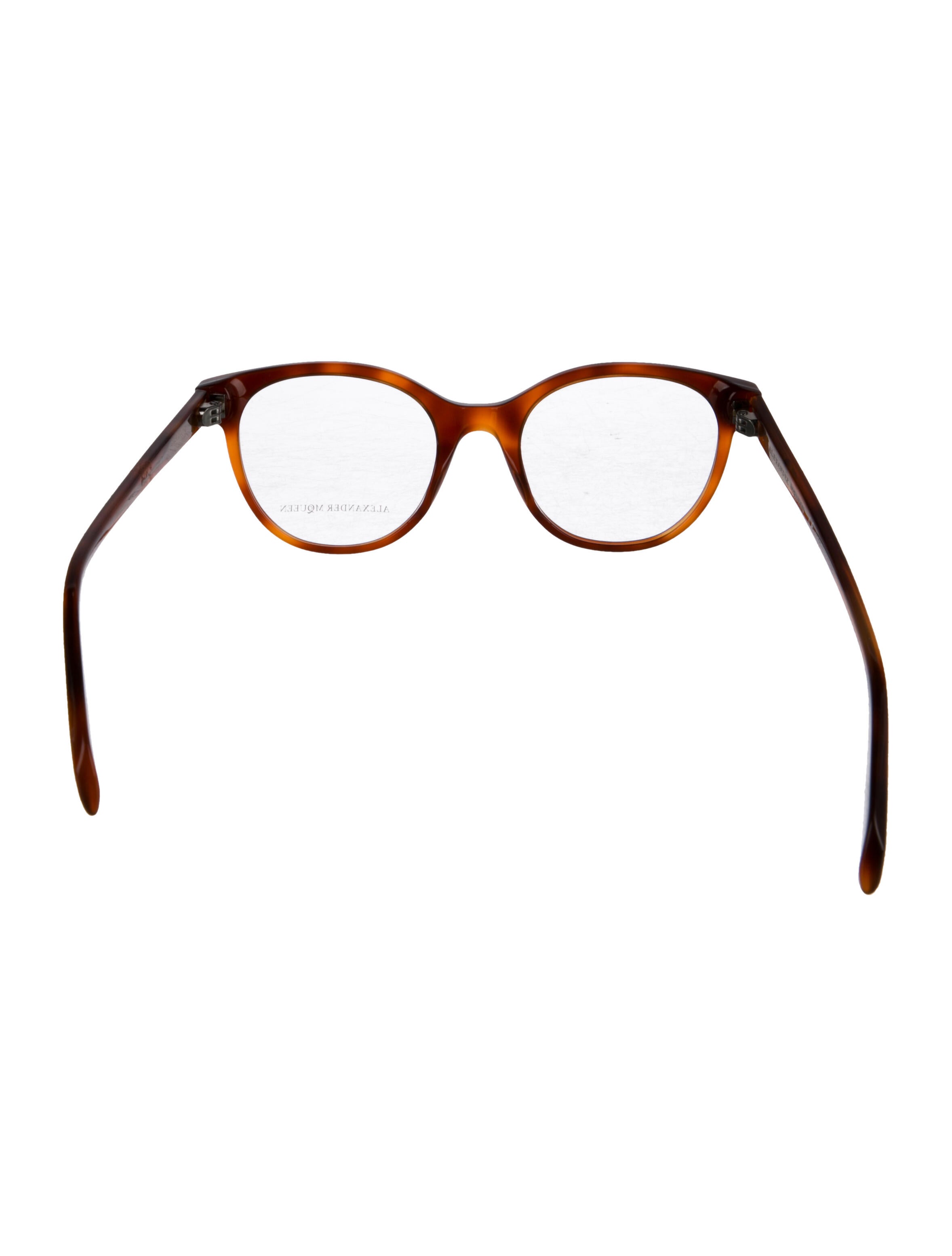 Alexander McQueen Round Eyeglasses