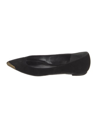 Alexander McQueen Suede Ballet Flats