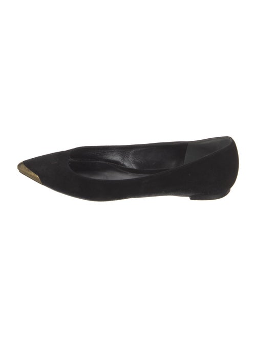 Alexander McQueen Suede Ballet Flats