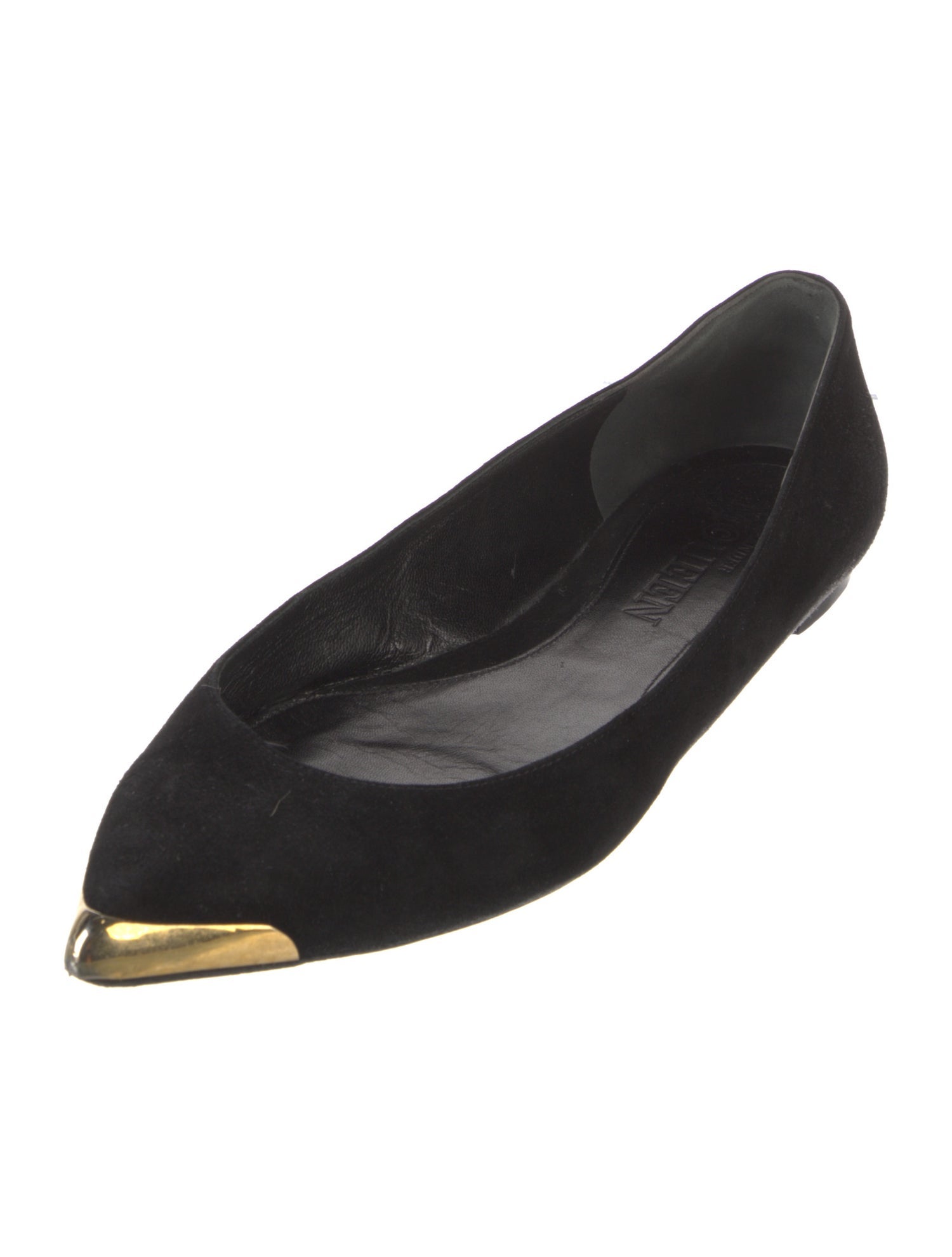 Alexander McQueen Suede Ballet Flats