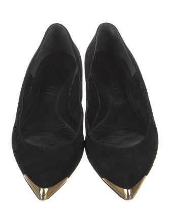 Alexander McQueen Suede Ballet Flats