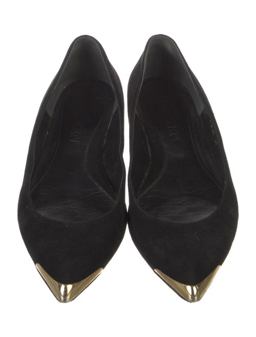 Alexander McQueen Suede Ballet Flats