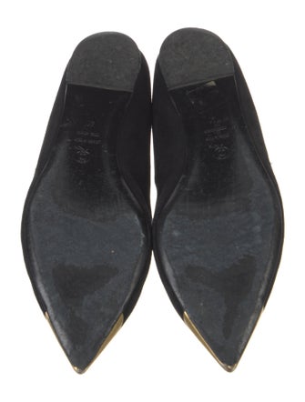 Alexander McQueen Suede Ballet Flats