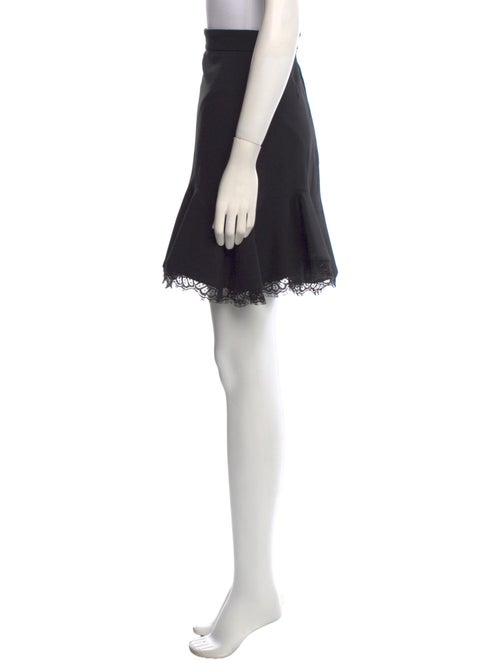 Alexander McQueen Wool Mini Skirt
