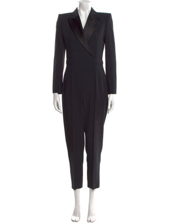 Alexander McQueen 2020 V-Neck Jumpsuit