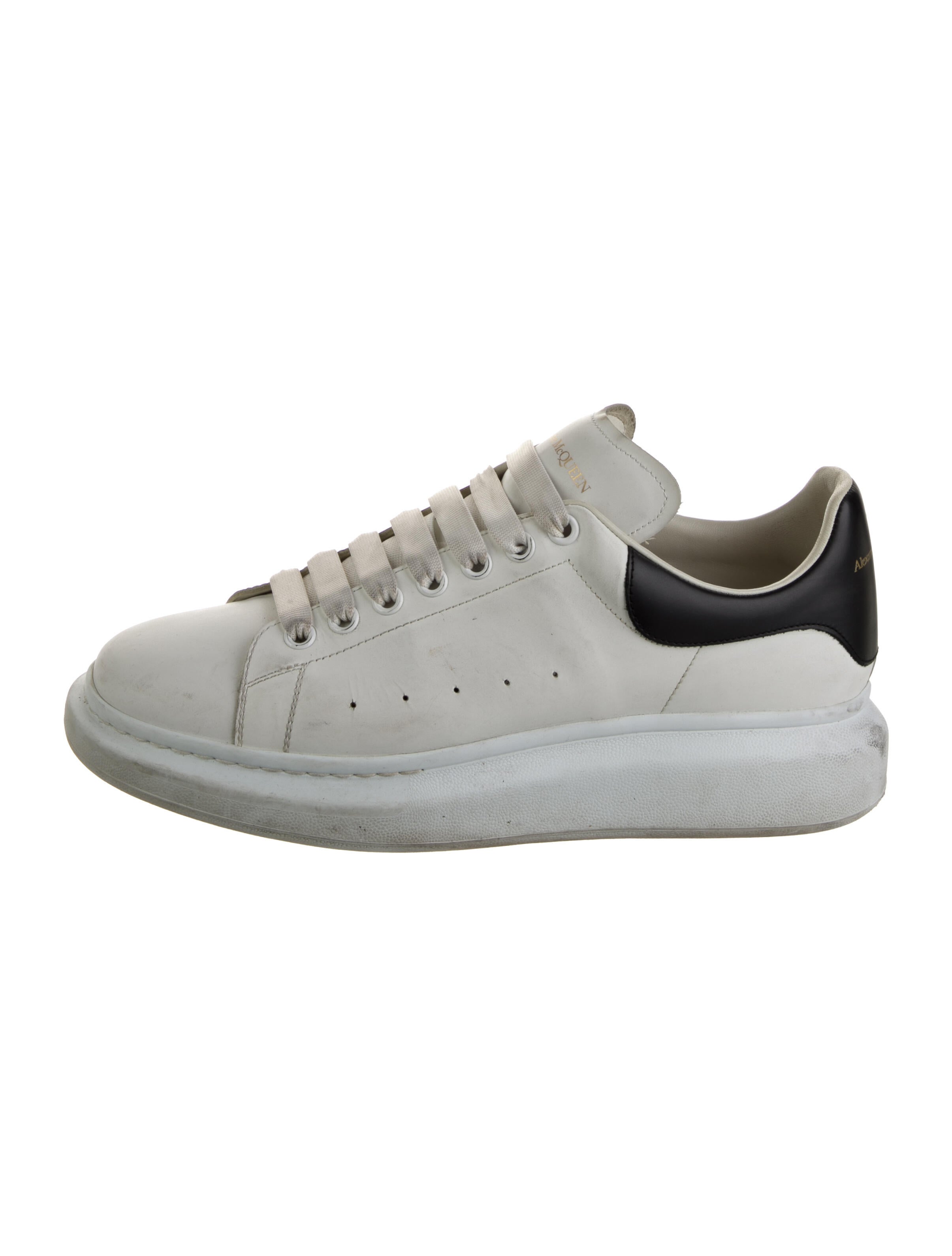 Alexander McQueen Leather Chunky Sneakers