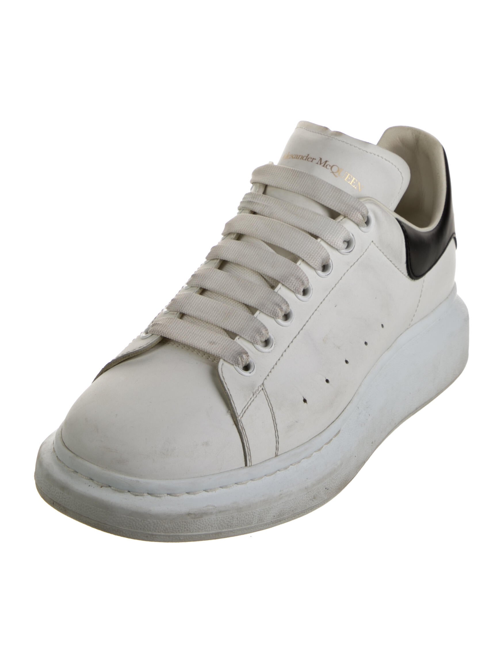 Alexander McQueen Leather Chunky Sneakers