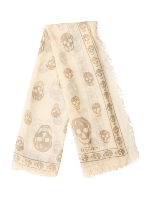 Alexander McQueen Skull Printed Scarf