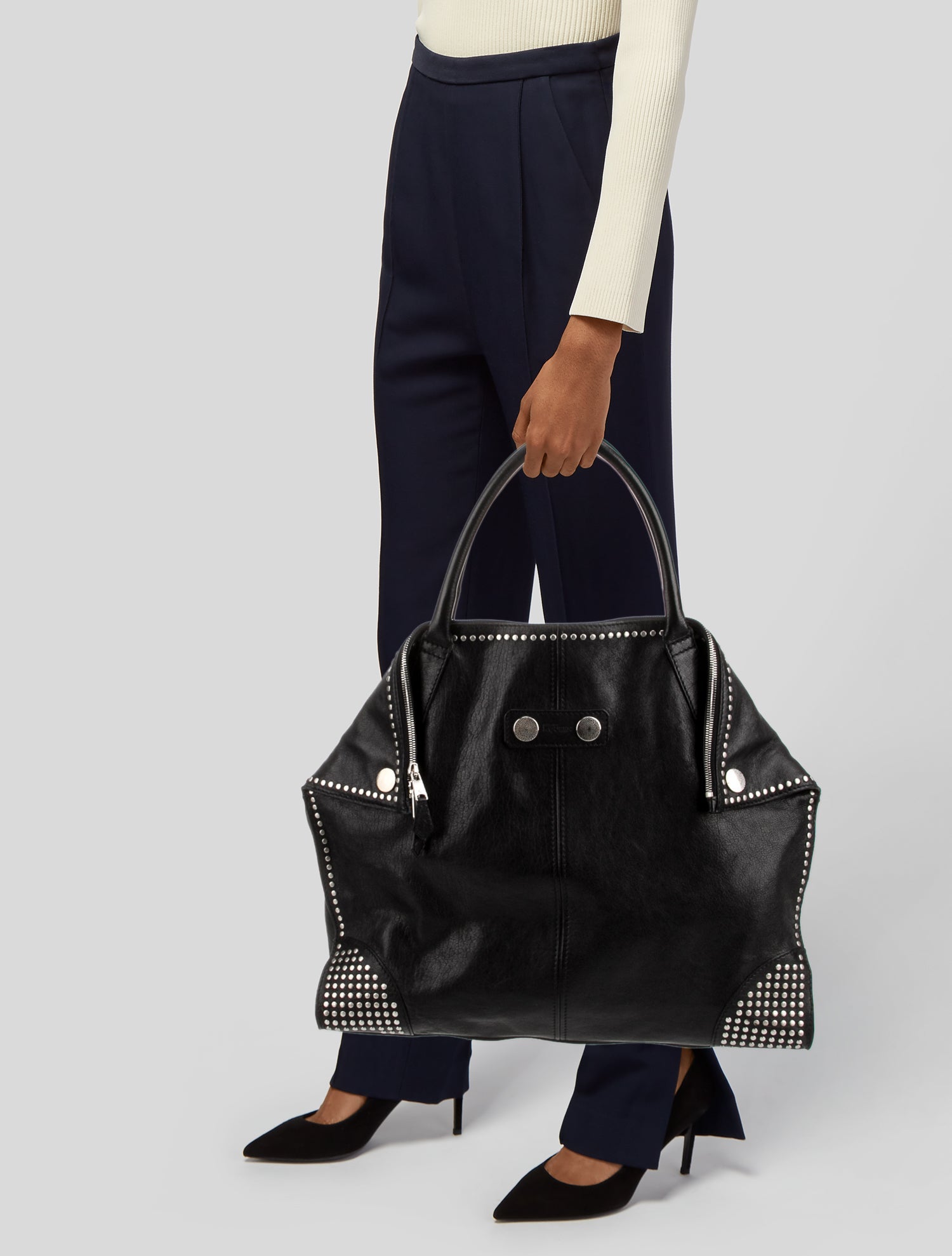 Alexander McQueen Leather Tote