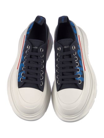 Alexander McQueen Canvas Printed Sneakers