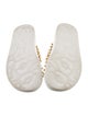 Alexander McQueen Leather Studded Accents Slides