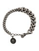 Alexander McQueen Enamel Skull Charm Link Bracelet