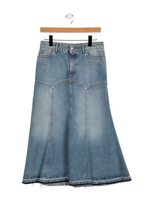 Alexander McQueen 2017 Midi Length Skirt